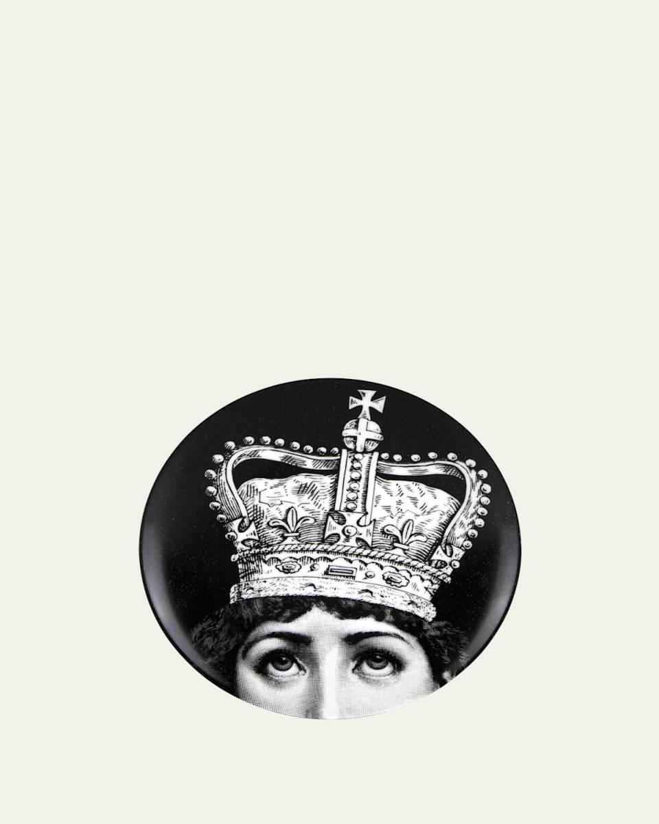 Tema E Variazioni n. 369 Coronation Crown Wall Plate